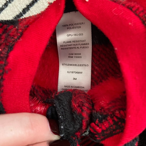 Red Buffalo Check Xmas PJ - Picture 2 of 2